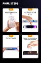 Load image into Gallery viewer, 2pcs Full Cover Screen Protector For iPhone 11 12 13 PRO MAX Privacy Glass For iPhone 14 Pro XS Max XR 13 12 mini Tempered Glass Tempered Glass Screen Protector Film 9H Hardness Anti Scratch Screen Protector