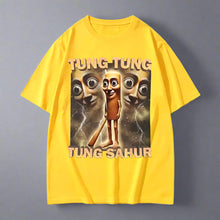 Load image into Gallery viewer, Tung Tung Tung Sahur Meme T-Shirt