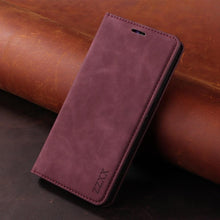 Load image into Gallery viewer, Wallet Flip Leather Case For Xiaomi Redmi 10 10C 9A 9C 9T Note 11 Pro 10S 10 Pro 9 Pro 8T 7 Poco F3 X3 X4 Pro M3 M4 Pro M5s 11T Leather Finish Inbuilt Stand & Pockets Wallet Style Flip Back Case