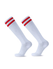Load image into Gallery viewer, Striped Athletic Socks