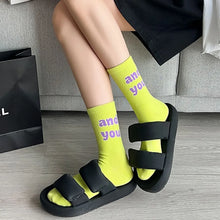 Load image into Gallery viewer, Breathable Stylish Crew Socks