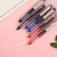 Load image into Gallery viewer, 10Pcs/set High Quality Needle Type Gel Pens Straight Liquid Ballpoint Pen Kawaii Stationery School Office Supplies Writing