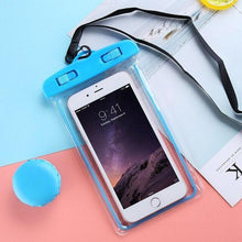 Load image into Gallery viewer, Colorful Pouch Universal Waterproof Cell Phones Useful Dropping Convenient To Use Lightweight Portable Bags Plastic Waterproof Underwater Pouch for Mobile Phone Case & Strap 3.5 -6 inch