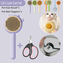 Load image into Gallery viewer, Cat Comb Massage Pet Magic Combs Hair Removal Cat and Dog Universal Needle Brush Pets Grooming Cleaning Remove Supply Care Set Pet Hair Cleaner Brush for Dogs Long or Short Hair Cats Pet Massage Brushes (Copy)