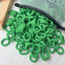 Load image into Gallery viewer, 20/50pcs Kids Elastic Hair Bands Girls Sweets Scrunchie Rubber Band for Children Hair Ties Clips Headband Baby Hair Accessories