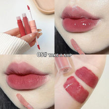 Load image into Gallery viewer, Double End Lip Glaze Full Gloss Mirror And Matte Velvet Long Term Color And Moisture Lip Gloss Anti Stain Cosmetic Lip Glaze