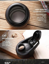 Load image into Gallery viewer, Portable Water Bottle Bicycle Riding Drinking Water Bottle Outdoor Sport Travel Mug Metal Stainless Steel Bottle