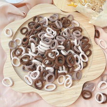 Load image into Gallery viewer, 20/50pcs Kids Elastic Hair Bands Girls Sweets Scrunchie Rubber Band for Children Hair Ties Clips Headband Baby Hair Accessories