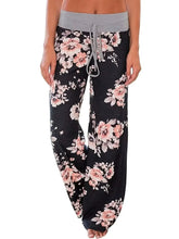 Load image into Gallery viewer, Plus Size Wide-Leg Drawstring Lounge Pants Casual Comfort