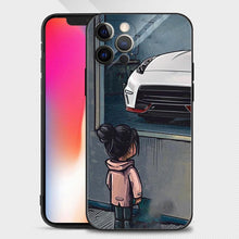 Load image into Gallery viewer, Boy Girl See Cool Sports Car Drift Case For iPhone 14 13 12 11 Pro Max Cover X XR XS Max 12Mini 13Mini 6 6S 7 8 Plus 5 5S Slim Back Cover Designer Matte Finish Hard Ultra Protective & Anti Shock