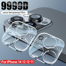 Load image into Gallery viewer, 4pcs Tempered Glass Camera Lens Protector Guard For IPhone 14 13 12 11 Pro Max Camera Protector Full Cover Protective Glass Transparent Rear Camera Film for IPhone 14 Pro Max