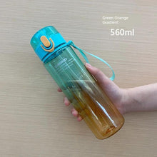 Load image into Gallery viewer, Casino Frosted Sports Water Bottle Plastic Portable Bottle With Lid For Men And Women