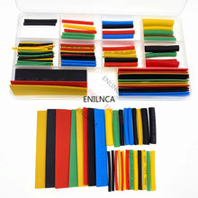 Load image into Gallery viewer, 127-750pcs Heat-shrink Tubing Thermoresistant Tube Heat Shrink Wrapping Kit Electrical Connection Wire Cable Insulation Sleeving