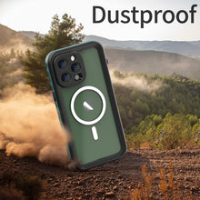 Load image into Gallery viewer, Waterproof Case For iPhone 14 Pro Max 14 Pro iPhone 13 Pro Max Protector Full Body Protective Dustproof Magnetic Phone Case Waterproof 360 Degree All-Round Protection with Built-in Screen Protector Outdoor Transparent Shockproof Case