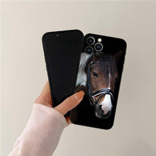 Load image into Gallery viewer, Cool Horse Animal Cover For Girls Boys Women Men, Unique Trendy Bumper Cover Case Phone Case For Iphone 13promax 11 14 12 Pro Max Mini Xr X Xs 7 8 6 6s Plus Cover
