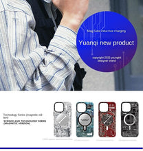 Load image into Gallery viewer, Cover Iphone 13 14 Pro Max Case Trend Magnetic Wireless Charging Cell Phone Iphone Anti-drop Case Smartphone Magnetic Case Designed For Iphone