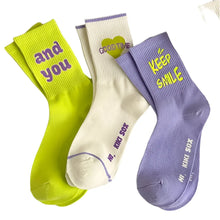 Load image into Gallery viewer, Breathable Stylish Crew Socks