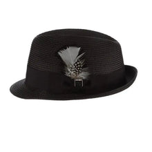 Load image into Gallery viewer, Stacy Adams Belmont - Straw Fedora Hat