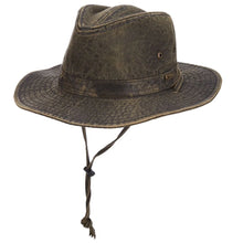 Load image into Gallery viewer, Scala Loon - Weathered Cotton Outback Hat