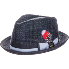 Load image into Gallery viewer, Scala Regent - Tweed Wool Felt Fedora Hat