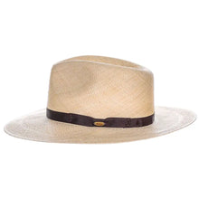 Load image into Gallery viewer, Scala Belloso - Panama Straw Fedora Hat
