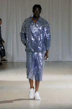 Load image into Gallery viewer, Bleu Sparked Denim Shorts