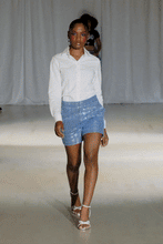 Load image into Gallery viewer, Lucy Sequin Denim Shorts