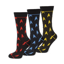 Load image into Gallery viewer, Star Trek 3 Pair Sock Gift Set