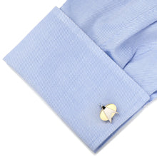 Load image into Gallery viewer, Star Trek Two Tone Delta Shield Cufflinks