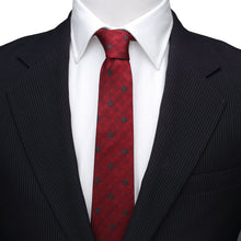 Load image into Gallery viewer, Star Trek TNG Red Delta Shield Men's Tie