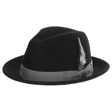 Load image into Gallery viewer, Stacy Adams Riven - Wool Fedora Hat
