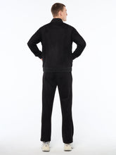 Load image into Gallery viewer, Camoscio Track Jacket- Black Beauty