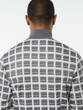 Load image into Gallery viewer, Damarindo Check Track Jacket- Quiet Grey
