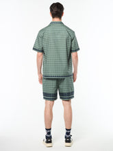 Load image into Gallery viewer, Quadretto Cabana Shirt- Duck Green