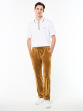 Load image into Gallery viewer, Damarindo Velour Track Pant- Bronze Brown