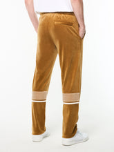 Load image into Gallery viewer, Damarindo Velour Track Pant- Bronze Brown