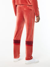 Load image into Gallery viewer, Damarindo Velour Track Pant- Hot Sauce