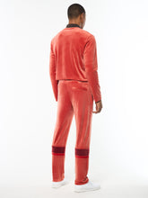 Load image into Gallery viewer, Damarindo Velour Track Pant- Hot Sauce