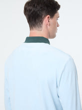 Load image into Gallery viewer, Banda Velour Polo- Baby Blue