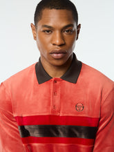 Load image into Gallery viewer, Banda Velour Polo- Hot Sauce