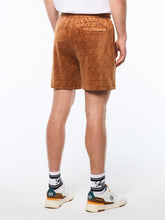 Load image into Gallery viewer, Bandiera Debossed Velour Short-Sugar Almond