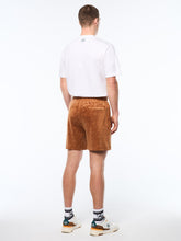Load image into Gallery viewer, Bandiera Debossed Velour Short-Sugar Almond