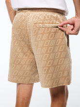 Load image into Gallery viewer, Bandiera Debossed Velour Short-Humus