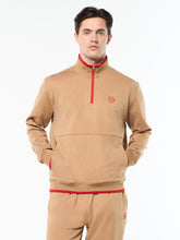 Load image into Gallery viewer, Nuvola Quarter Zip- Bronze Brown
