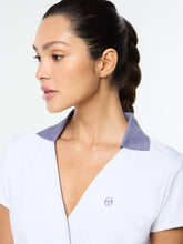 Load image into Gallery viewer, Agata Wrap Polo- Brilliant White