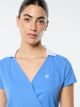 Load image into Gallery viewer, Agata Wrap Polo- Ultramarine