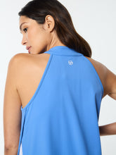 Load image into Gallery viewer, Agata Halter-Neck Dress- Ultramarine