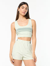 Load image into Gallery viewer, Eva Sports Bra- Almost Aqua
