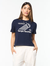 Load image into Gallery viewer, Nera Boxy Tee- Maritime Blue