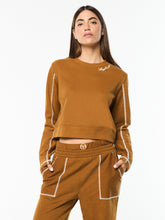 Load image into Gallery viewer, Greta Crewneck- Bronze Brown